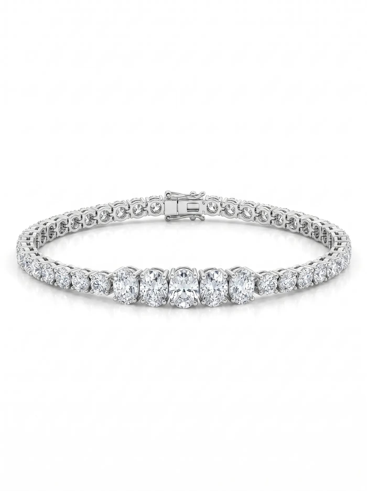 Bracelet en or blanc Diamants