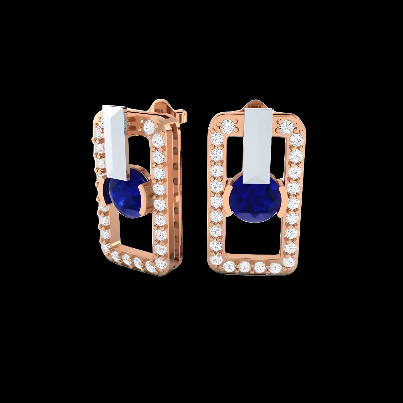 Boucles d'oreilles AIPS-166E